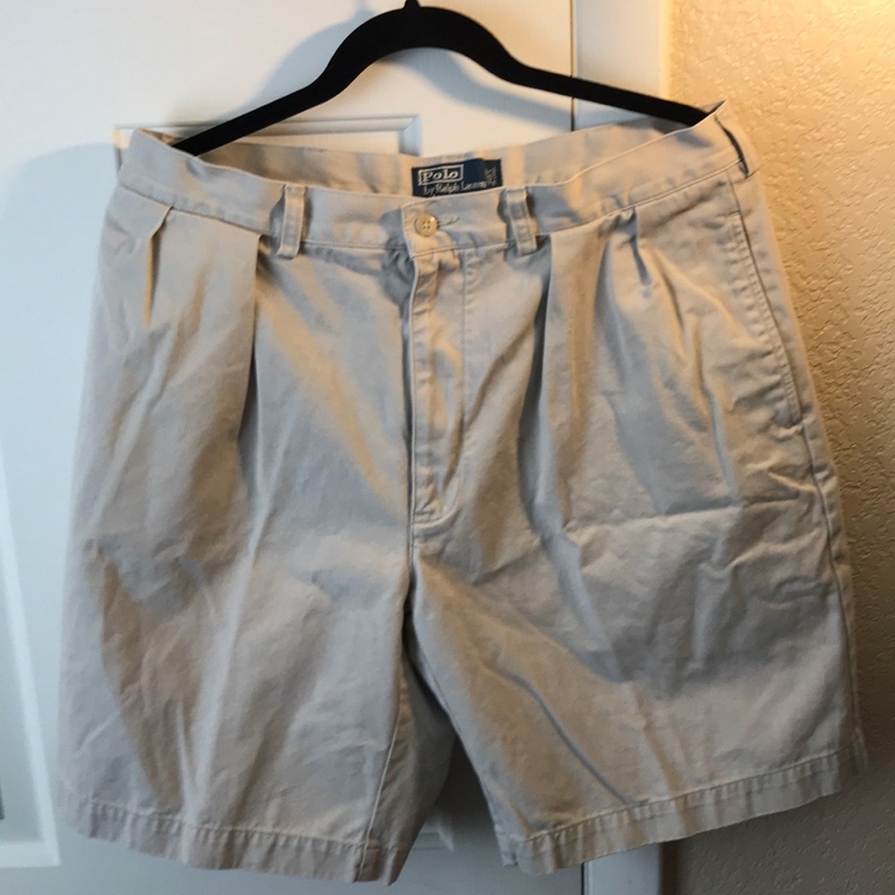 Polo khaki shorts